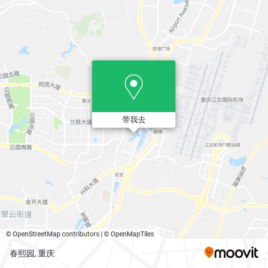 春熙园地图