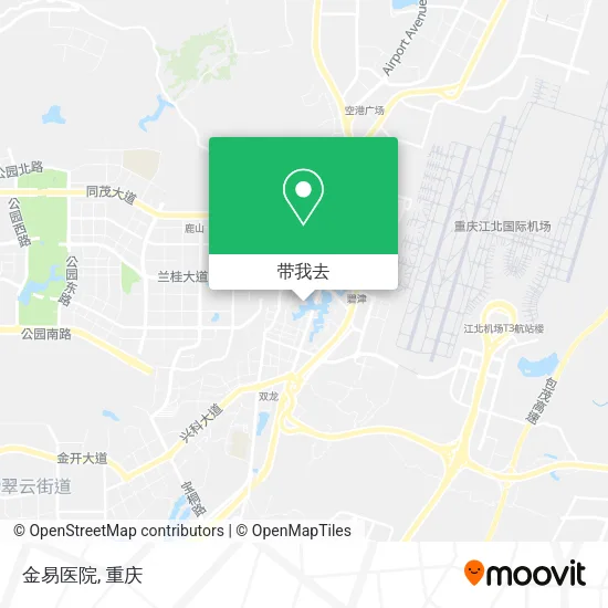 金易医院地图