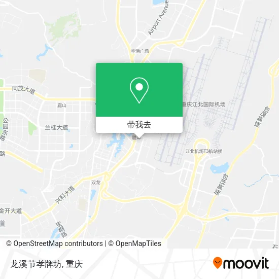龙溪节孝牌坊地图
