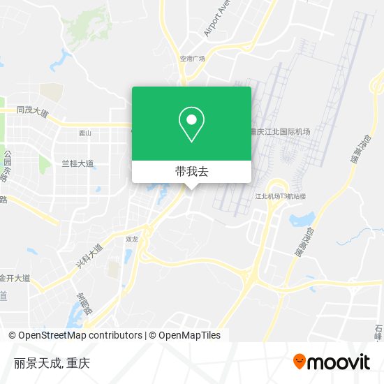丽景天成地图