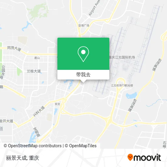 丽景天成地图