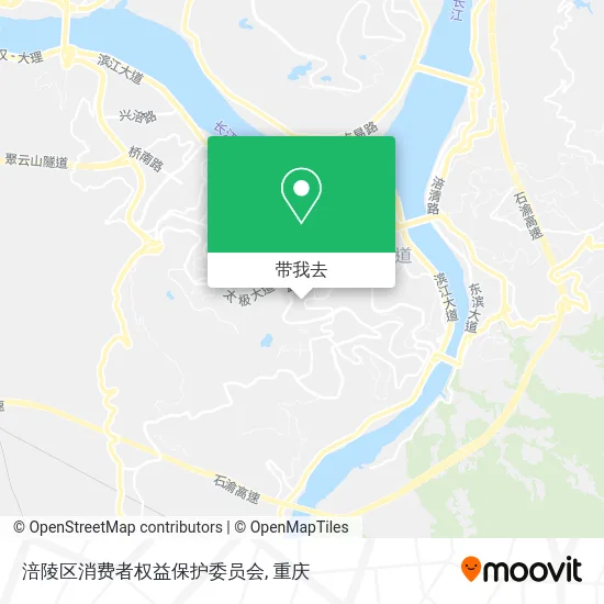 涪陵区消费者权益保护委员会地图