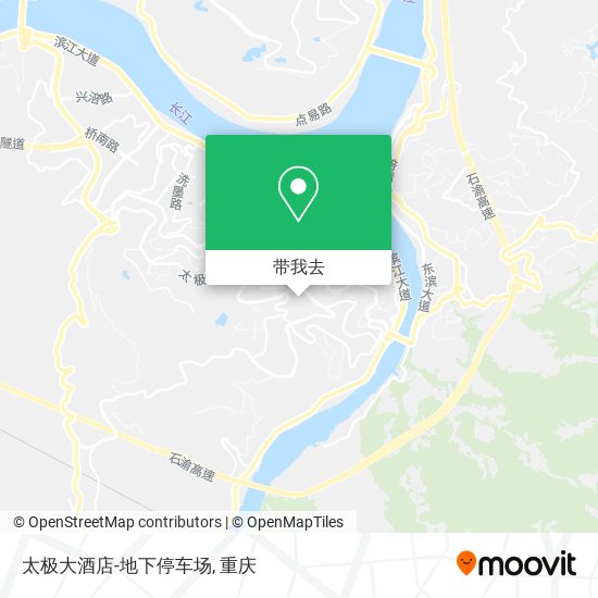 太极大酒店-地下停车场地图