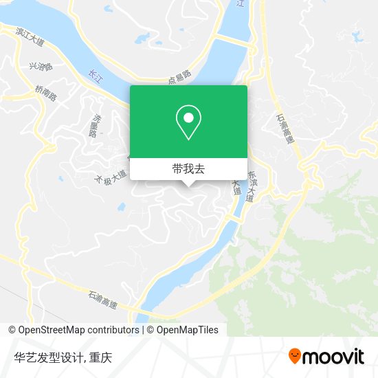华艺发型设计地图