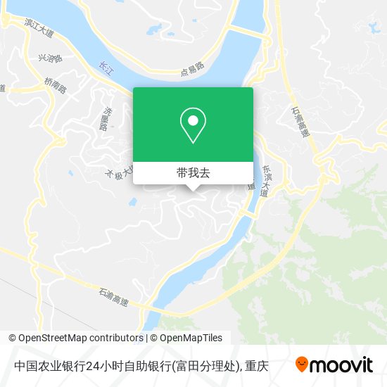 中国农业银行24小时自助银行(富田分理处)地图