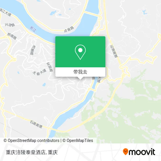 重庆涪陵泰皇酒店地图