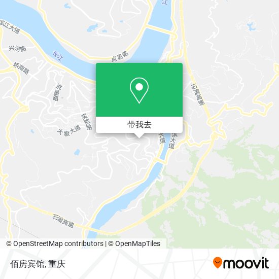 佰房宾馆地图