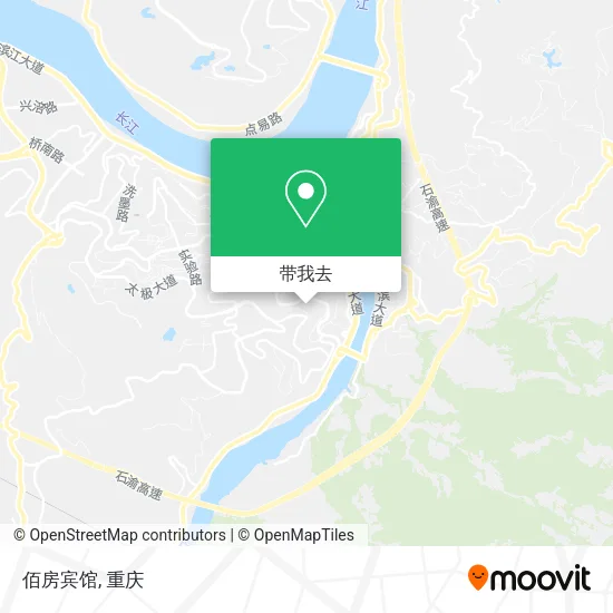 佰房宾馆地图