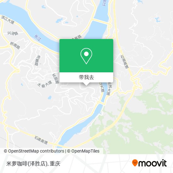 米萝咖啡(泽胜店)地图