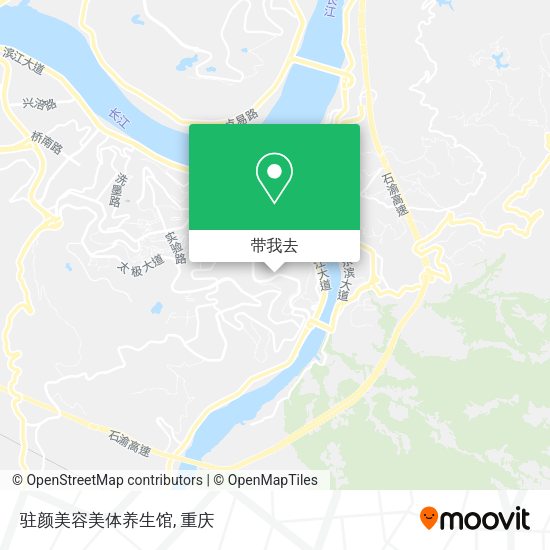 驻颜美容美体养生馆地图