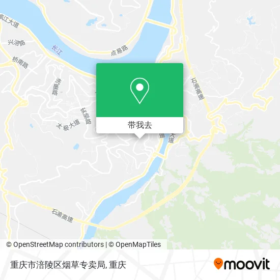 重庆市涪陵区烟草专卖局地图