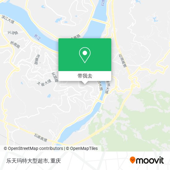 乐天玛特大型超市地图