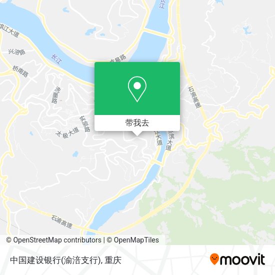 中国建设银行(渝涪支行)地图