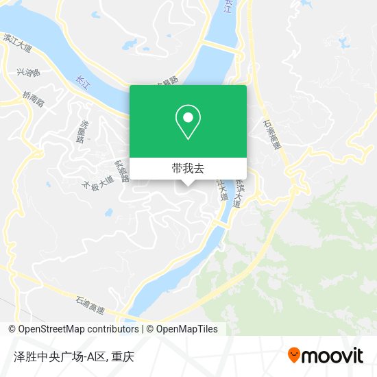 泽胜中央广场-A区地图