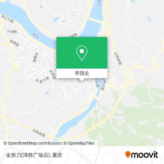 金剪刀(泽胜广场店)地图