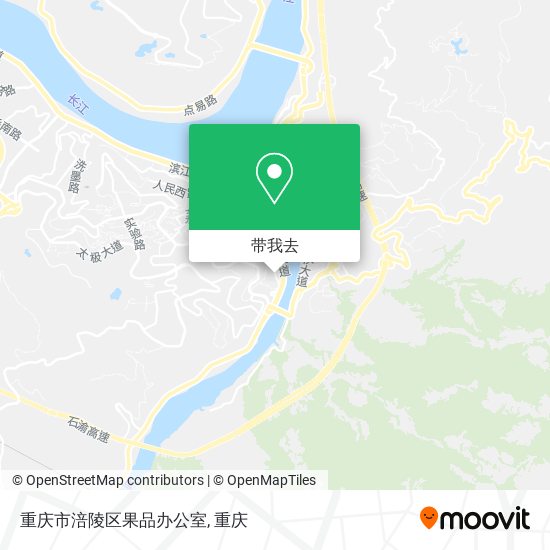 重庆市涪陵区果品办公室地图