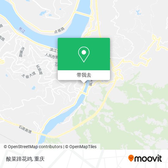酸菜蹄花鸡地图