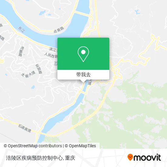 涪陵区疾病预防控制中心地图