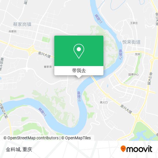 金科城地图