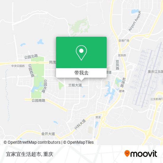 宜家宜生活超市地图