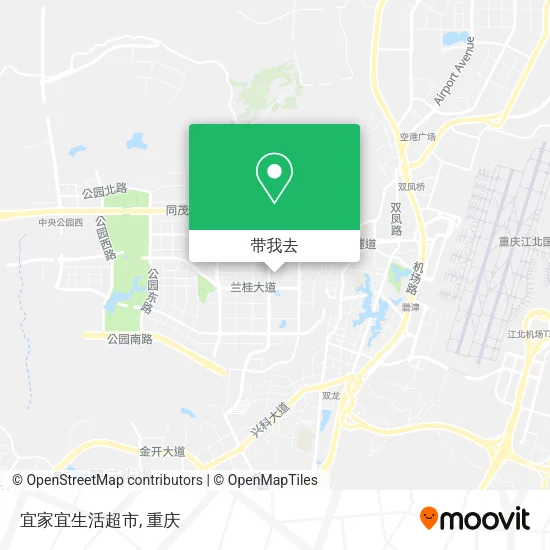 宜家宜生活超市地图