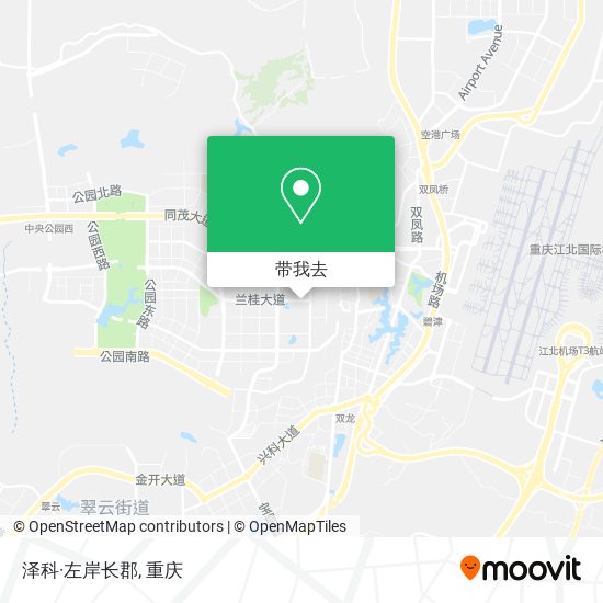 泽科·左岸长郡地图