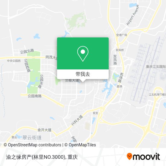 渝之缘房产(林里NO.3000)地图