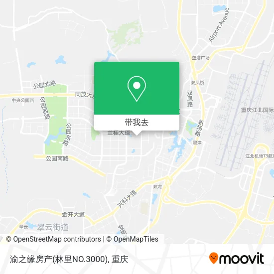 渝之缘房产(林里NO.3000)地图