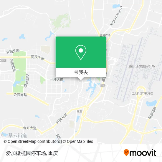 爱加橄榄园停车场地图