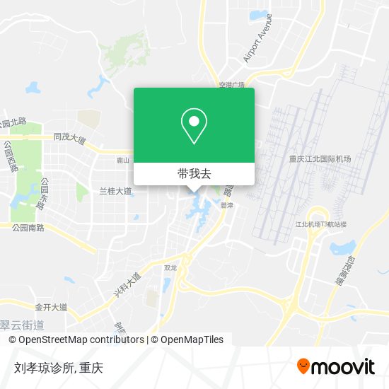 刘孝琼诊所地图