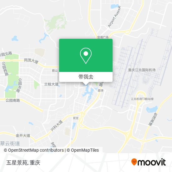 五星景苑地图
