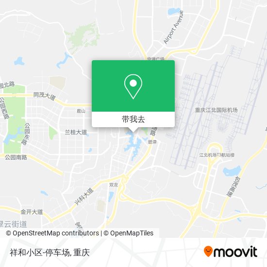 祥和小区-停车场地图