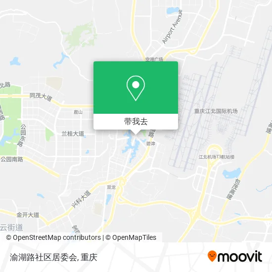渝湖路社区居委会地图