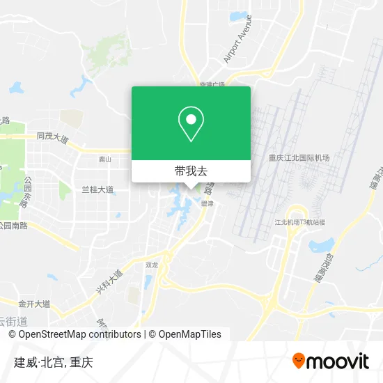 建威·北宫地图