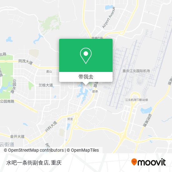 水吧一条街副食店地图