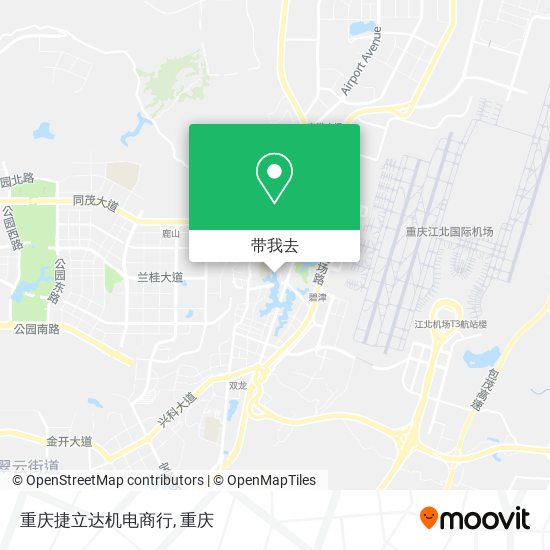 重庆捷立达机电商行地图