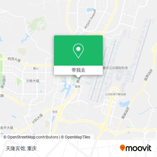 天隆宾馆地图