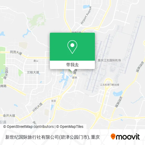 新世纪国际旅行社有限公司(碧津公园门市)地图