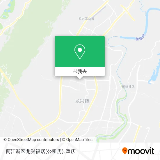 两江新区龙兴福居(公租房)地图