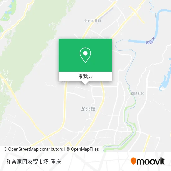 和合家园农贸市场地图