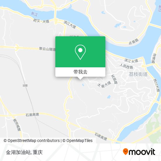 金湖加油站地图