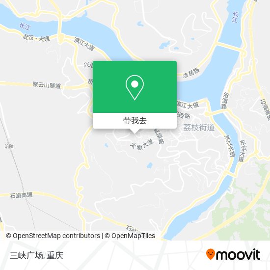三峡广场地图