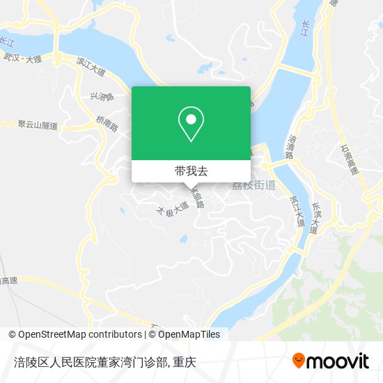 涪陵区人民医院董家湾门诊部地图