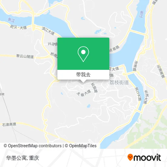 华墨公寓地图
