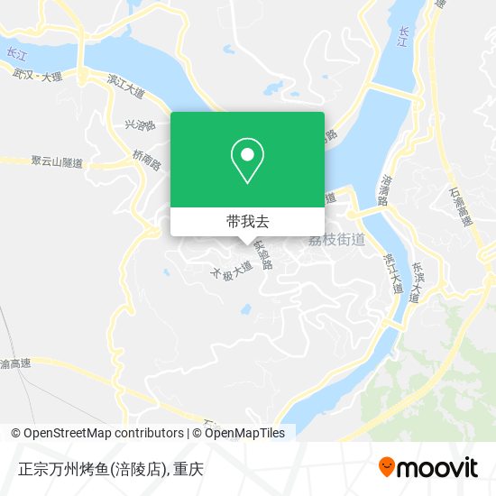 正宗万州烤鱼(涪陵店)地图