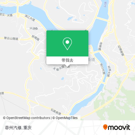 蓉州汽修地图