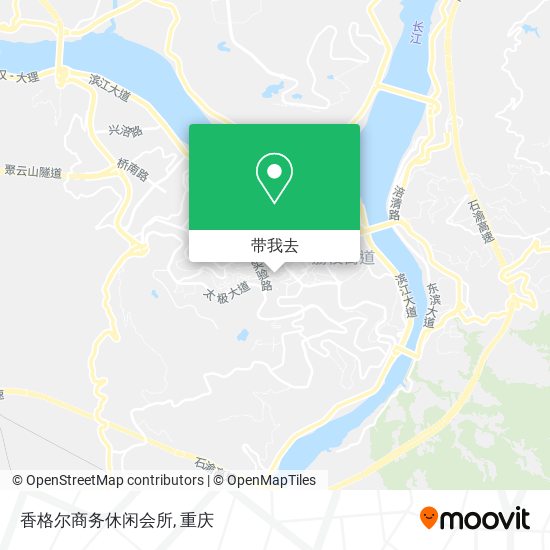 香格尔商务休闲会所地图