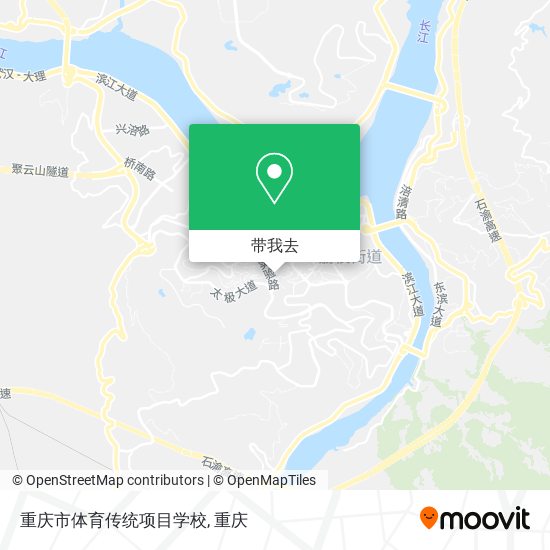 重庆市体育传统项目学校地图