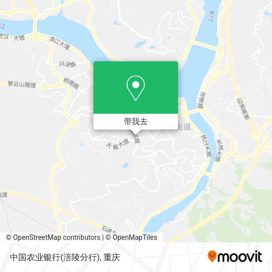 中国农业银行(涪陵分行)地图
