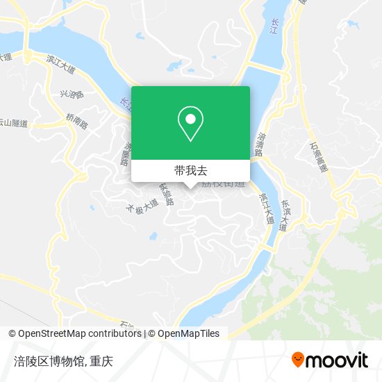 涪陵区博物馆地图